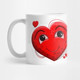 Cute Valentines Heart Mug